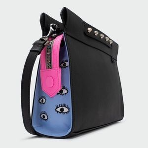 Min and Mon Leather Crossbody Purse